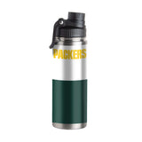 Green Bay Packers 21oz Colorblock Stainless Twist Top Bottle - Logo Brands - Flyclothing LLC