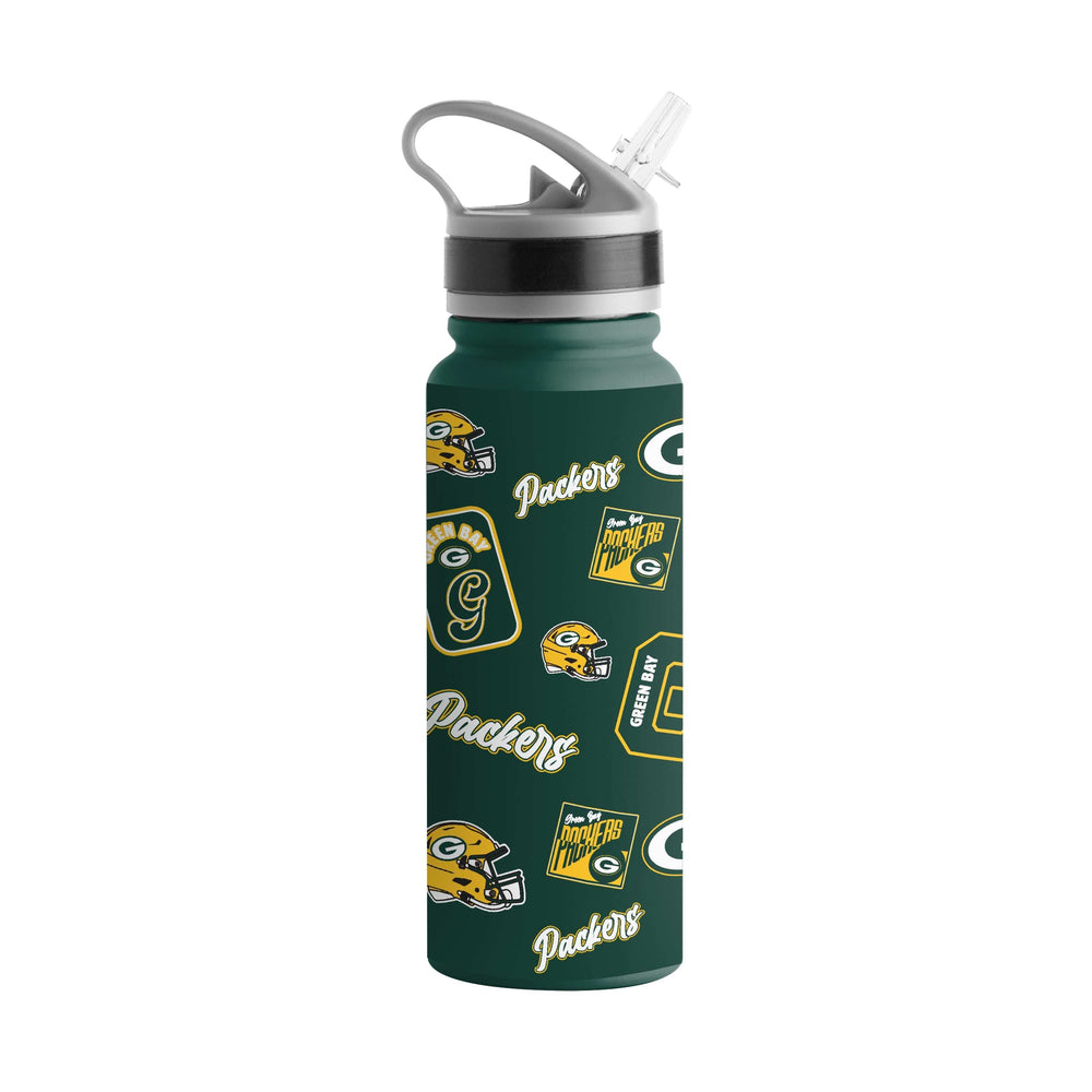 Green Bay Packers 25oz SingleWall FlipTop Bottle - Logo Brands - Flyclothing LLC