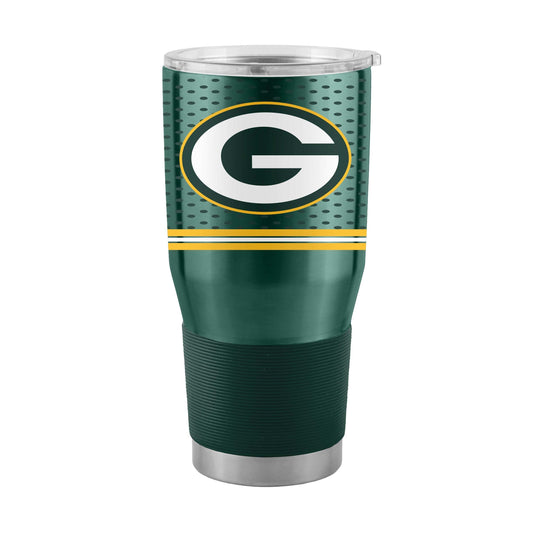 Green Bay Packers 30oz Home Jersey Stainless Steel Tumbler - Logo Brands - Flyclothing LLC