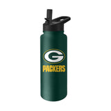 Green Bay Packers 34oz Swagger Quencher Bottle - Logo Brands - Flyclothing LLC