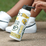 Green Bay Packers 34oz Native Quencher Bottle - Logo Brands - Flyclothing LLC