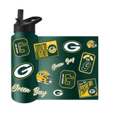 Green Bay Packers 34oz Dreamweave Quencher Bottle - Logo Brands - Flyclothing LLC