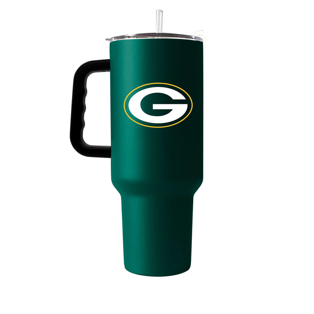 Green Bay Packers 40oz Flipside Powder Coat Tumbler - Logo Brands - Flyclothing LLC