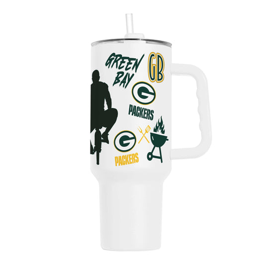 Green Bay Packers 40oz Native Powder Coat Tumbler
