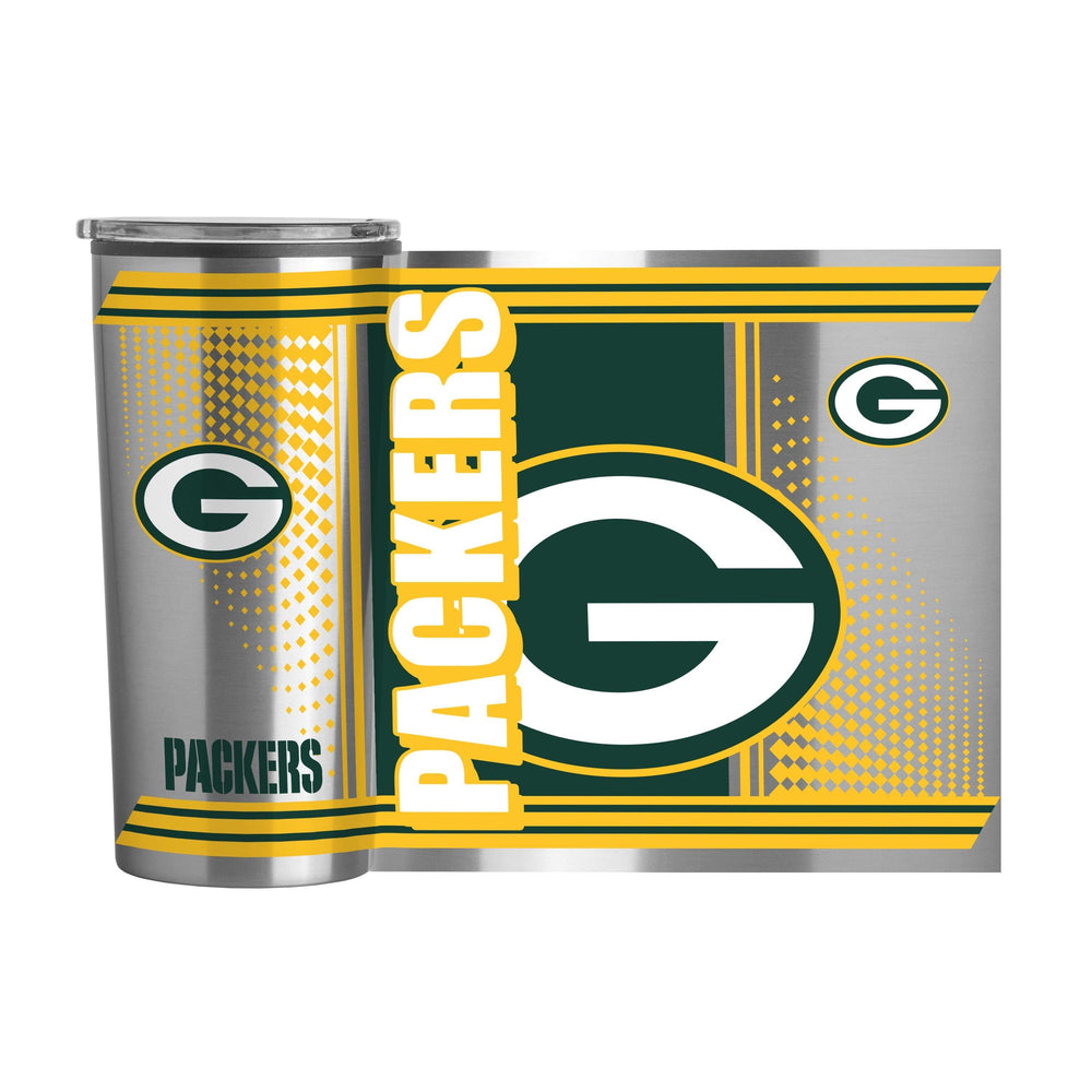 Green Bay Packers 20oz Hero Fusion Tumbler - Logo Brands - Flyclothing LLC