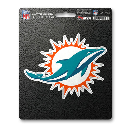 Miami Dolphins Matte Decal Sticker