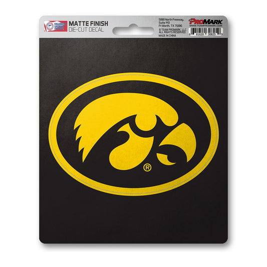 Iowa Hawkeyes Matte Decal Sticker - Iowa