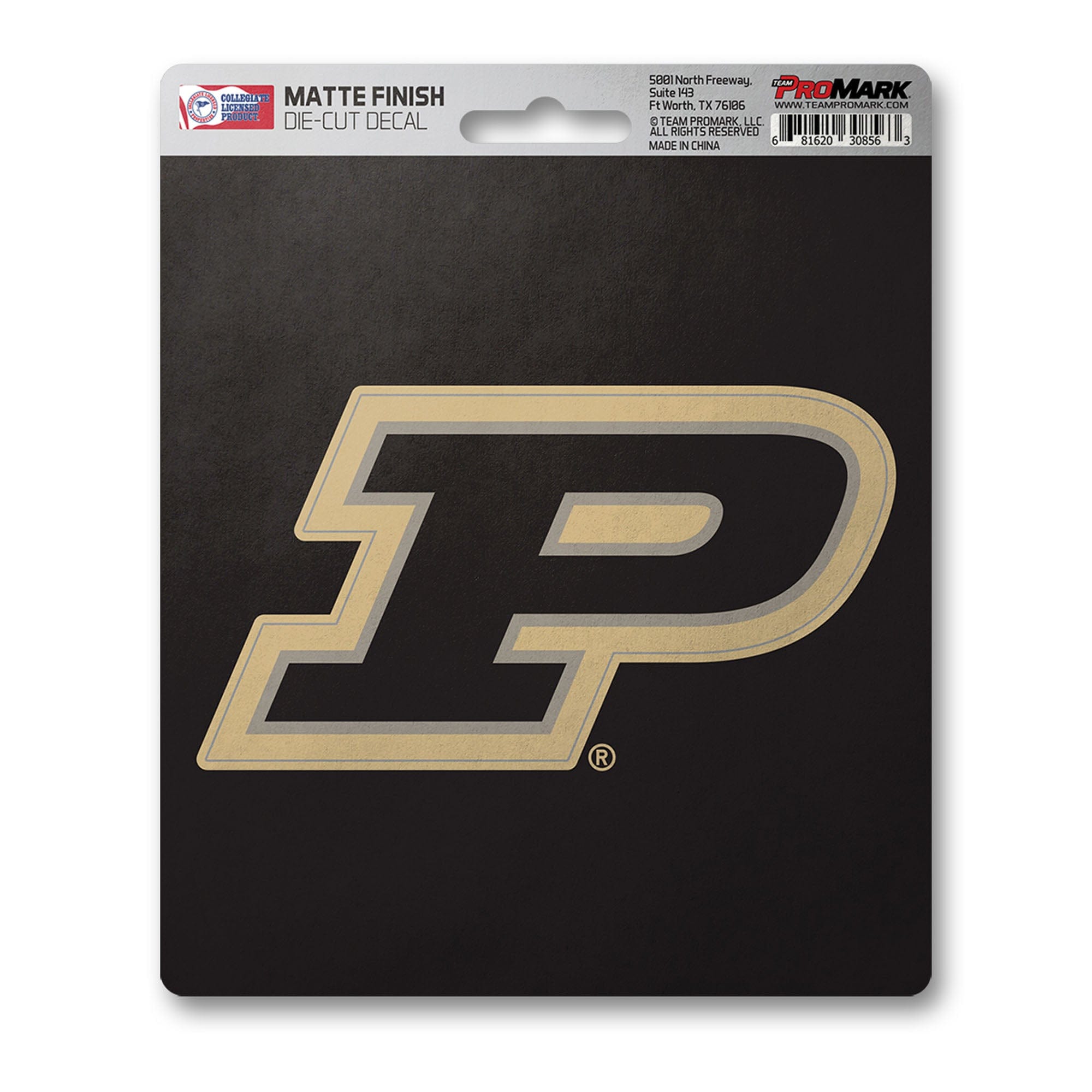 Purdue Boilermakers Matte Decal Sticker - Purdue