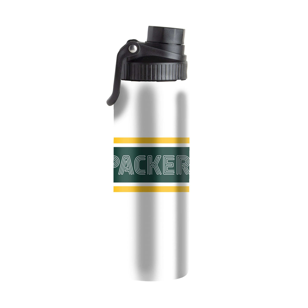 Green Bay Packers Throwback 21oz Stripe Twist Top Water Bottle - Logo Brands - Flyclothing LLC
