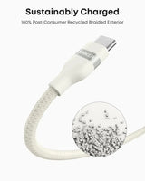 Anker USB-A to USB-C Cable (3 ft / 6 ft, Upcycled-Braided) - Anker - Flyclothing LLC