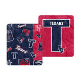 Houston Texans Dream Weave Throw 50x60 - Logo Brands - Flyclothing LLC
