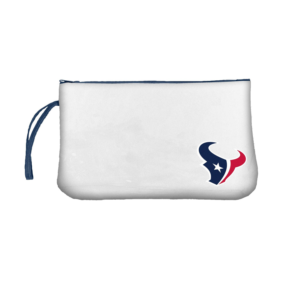 Houston Texans Clear Wristlet - Logo Brands - Flyclothing LLC