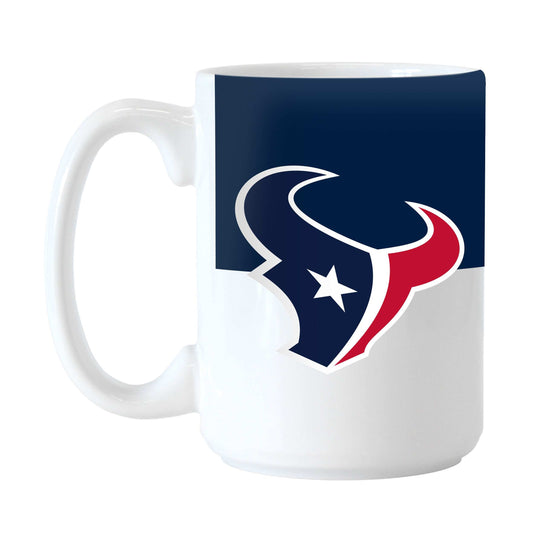 Houston Texans 15oz Colorblock Sublimated Mug - Logo Brands - Flyclothing LLC