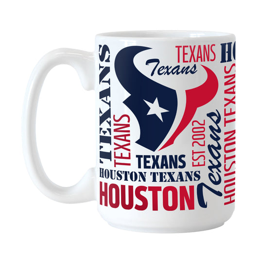 Houston Texans 15oz Spirit Sublimated Mug