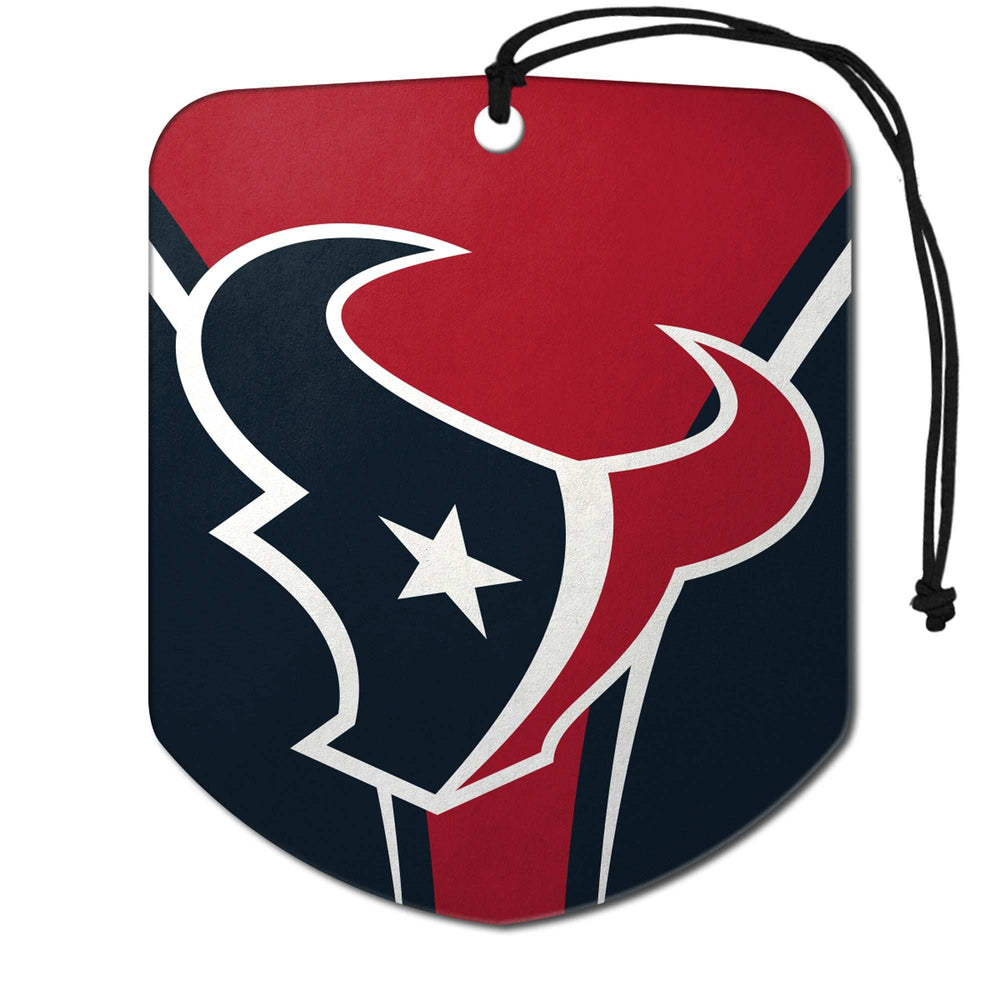NFL - Houston Texans Air Freshener 2-pk - Logo Brands - Flyclothing LLC