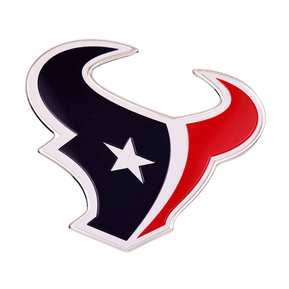 NFL - Houston Texans Embossed Color Emblem - Logo Brands - Flyclothing LLC