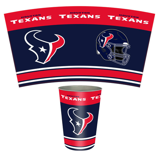 NFL - Houston Texans Wastebasket - Logo Brands - Flyclothing LLC