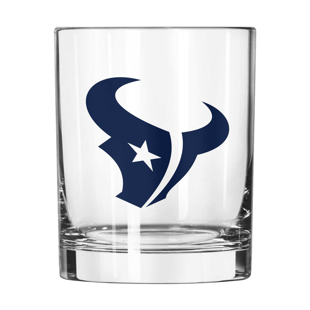 Houston Texans 14oz Gameday Rocks Glass - Logo Brands - Flyclothing LLC