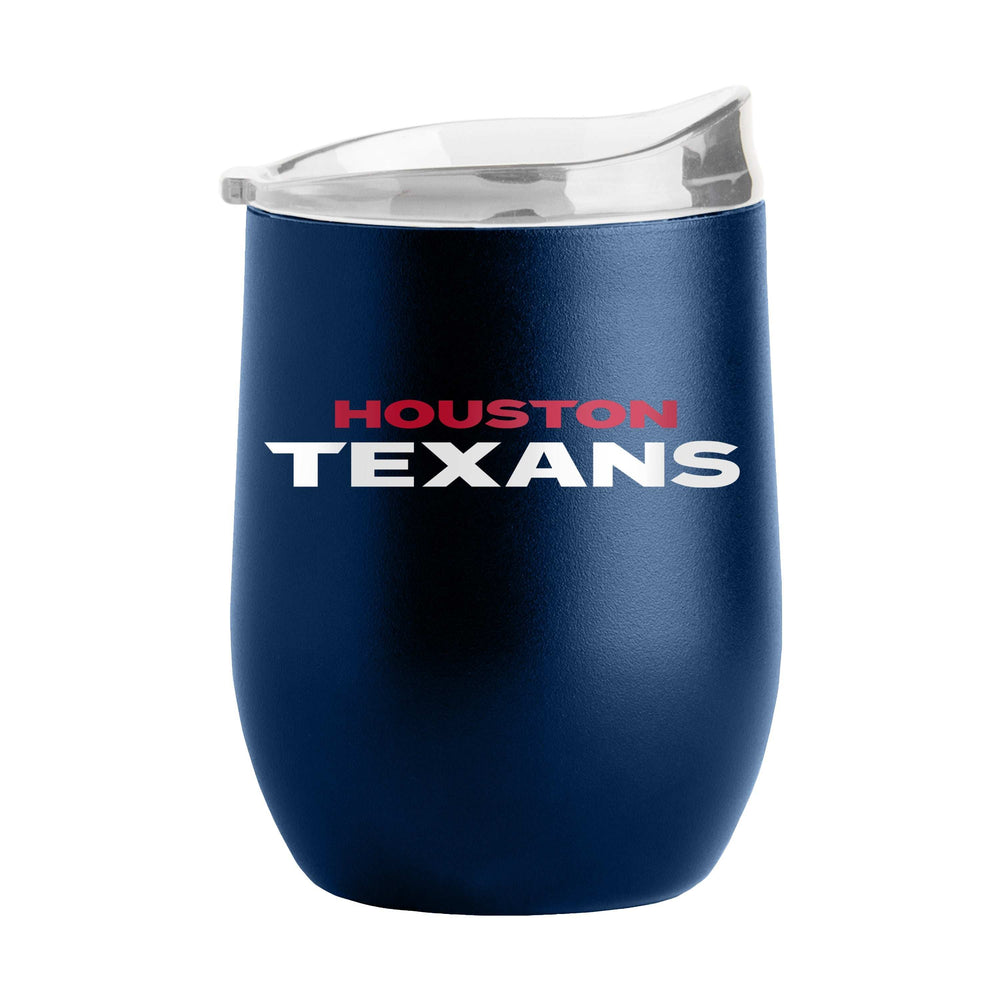 Houston Texans 16oz Flipside Powder Coat Curved Beverage - Logo Brands - Flyclothing LLC