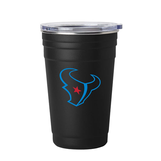 Houston Texans H Town Black 22oz Flipside Stainless Cup - Logo Brands - Flyclothing LLC