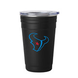 Houston Texans H Town Black 22oz Flipside Stainless Cup - Logo Brands - Flyclothing LLC