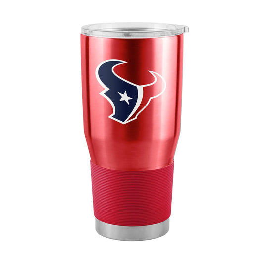 Houston Texans 30oz Red Gameday Stainless Steel Tumbler - Logo Brands - Flyclothing LLC