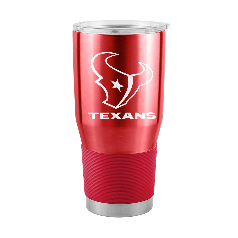 Houston Texans H Town Red 30oz Flipside Stainless Steel Tumbler - Logo Brands - Flyclothing LLC