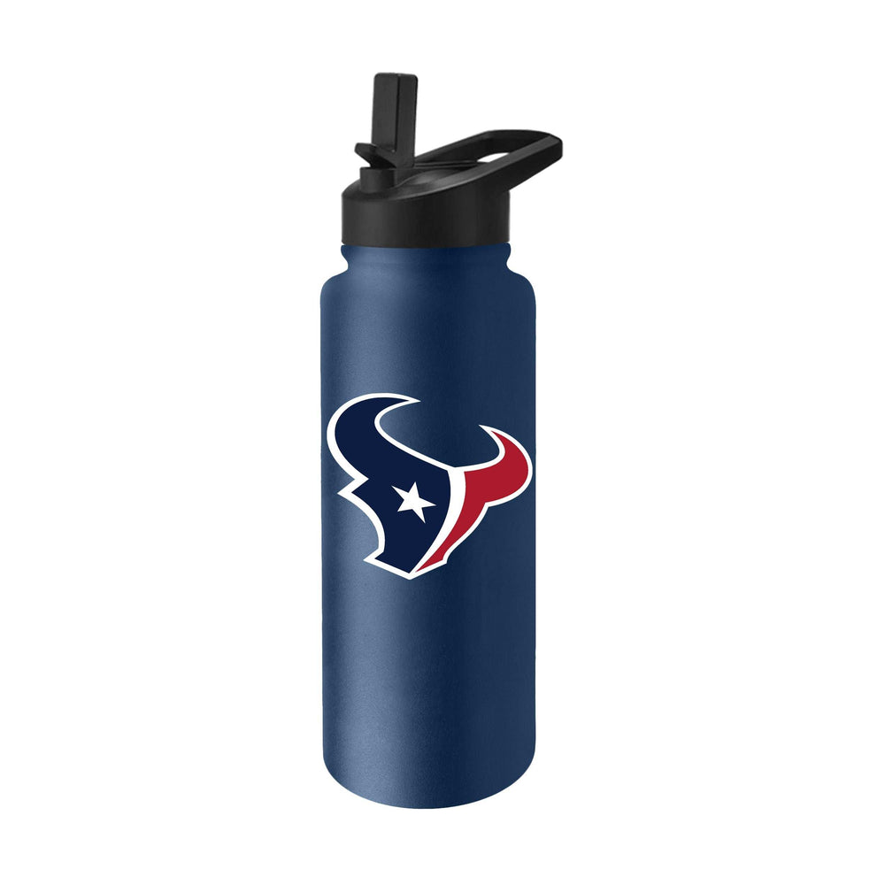 Houston Texans 34oz Logo Quencher Water Bottle - Logo Brands - Flyclothing LLC