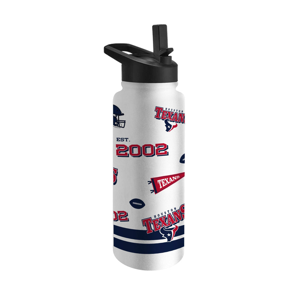 Houston Texans 34oz TJX Native Quencher Bottle - Logo Brands - Flyclothing LLC