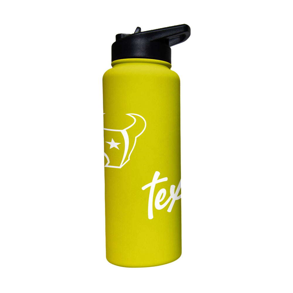 Houston Texans 34oz Cru Bold Soft Touch Quencher - Logo Brands - Flyclothing LLC