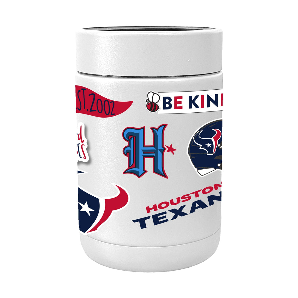 Houston Texans Powder Native Coat Coolie - Logo Brands - Flyclothing LLC