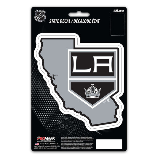 Los Angeles Kings Team State Shape Decal Sticker - Los Angeles Kings