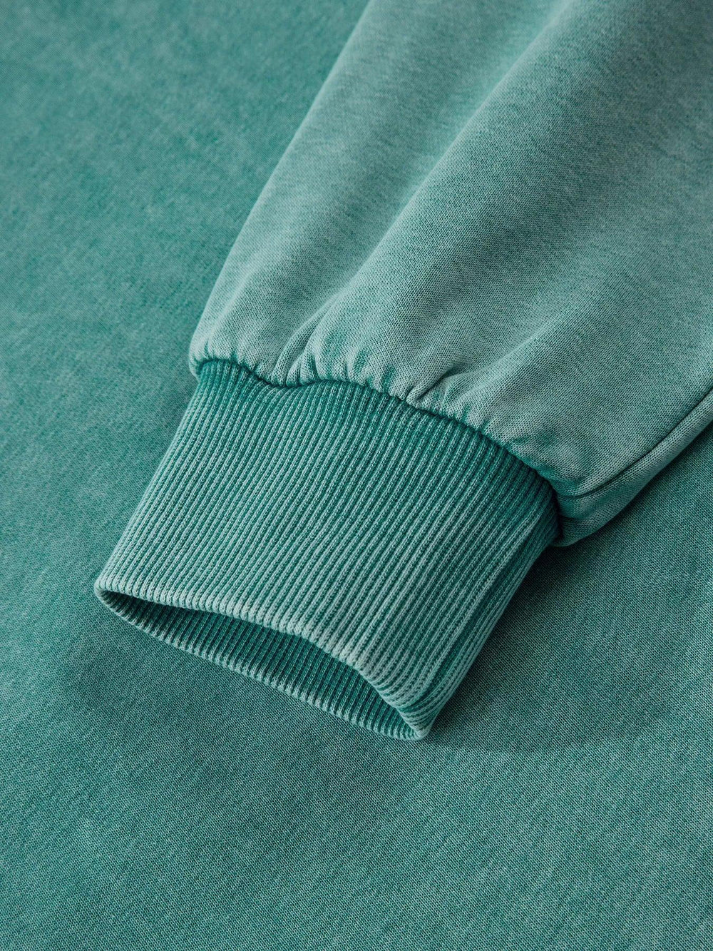 Half Zip Kangaroo Pocket Mineral Wash Baggy Hoodie - Trendsi - Flyclothing LLC