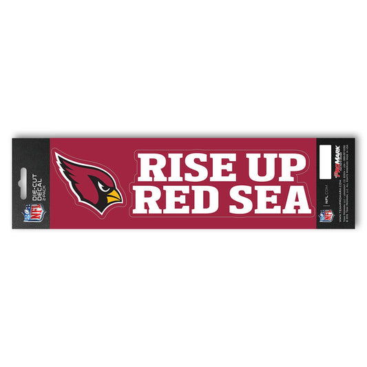 Arizona Cardinals 2 Piece Team Slogan Decal Sticker Set - Arizona Cardinals