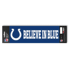 Indianapolis Colts 2 Piece Team Slogan Decal Sticker Set - Indianapolis Colts
