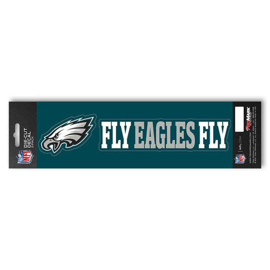 Philadelphia Eagles 2 Piece Team Slogan Decal Sticker Set