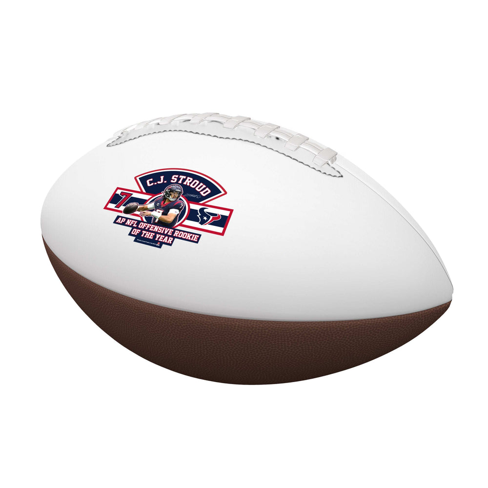 Houston Texans CJ Stroud 2023 ROY Full Size Autograph Football - Logo Brands - Flyclothing LLC