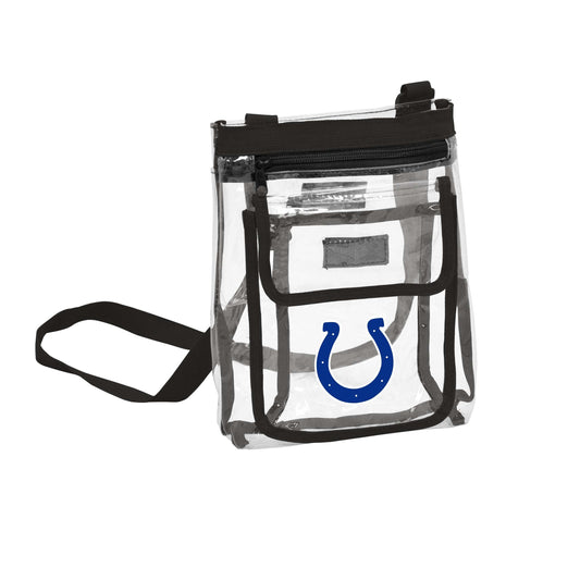 Indianapolis Colts Clear Crossbody - Logo Brands - Flyclothing LLC