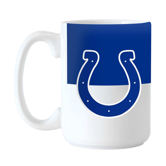 Indianapolis Colts 15oz Colorblock Sublimated Mug - Logo Brands - Flyclothing LLC