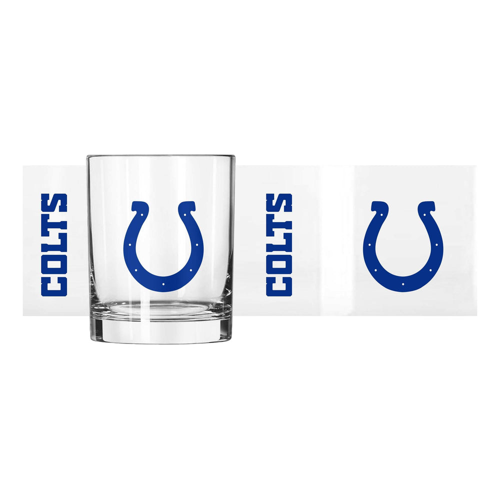 Indianapolis Colts 14oz Gameday Rocks Glass - Logo Brands - Flyclothing LLC