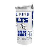Indianapolis Colts 20oz Native Powder Coat Tumbler - Logo Brands - Flyclothing LLC