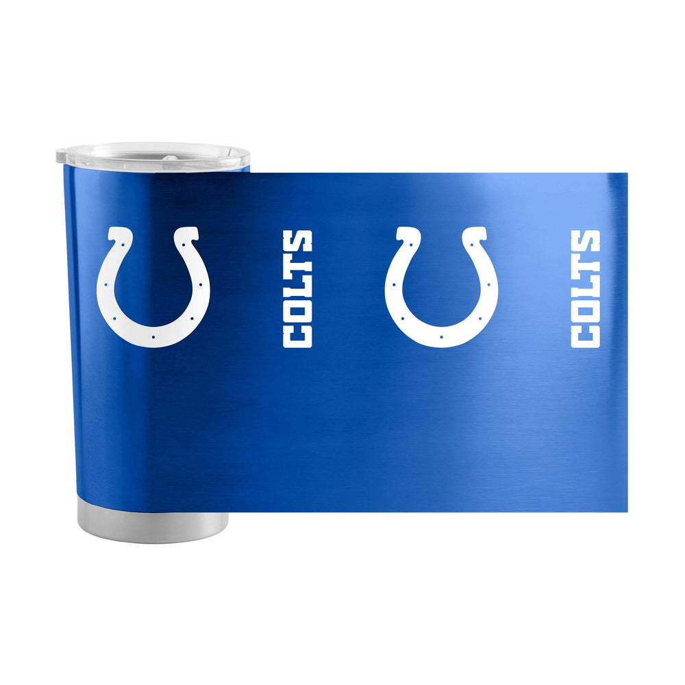 Indianapolis Colts 20oz Gameday Stainless Tumbler - Logo Brands - Flyclothing LLC