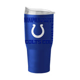 Indianapolis Colts 30oz Replay Powder Coat Tumbler - Logo Brands - Flyclothing LLC