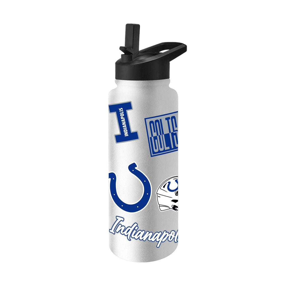 Indianapolis Colts Dreamweave 34oz Quencher Bottle - Logo Brands - Flyclothing LLC