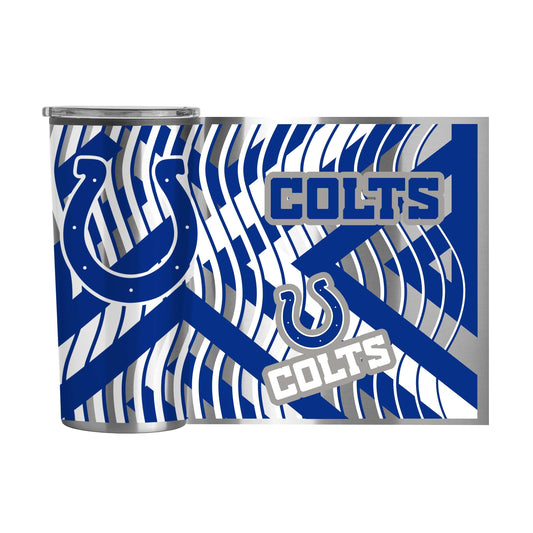 Indianapolis Colts Flex 20oz Plastic Wall Stainless Tumbler