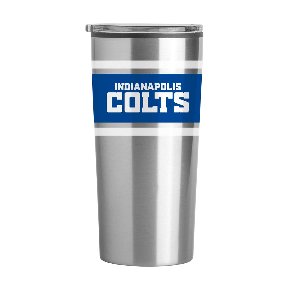 Indianapolis Colts Stripe 20 oz Fusion Tumbler - Logo Brands - Flyclothing LLC