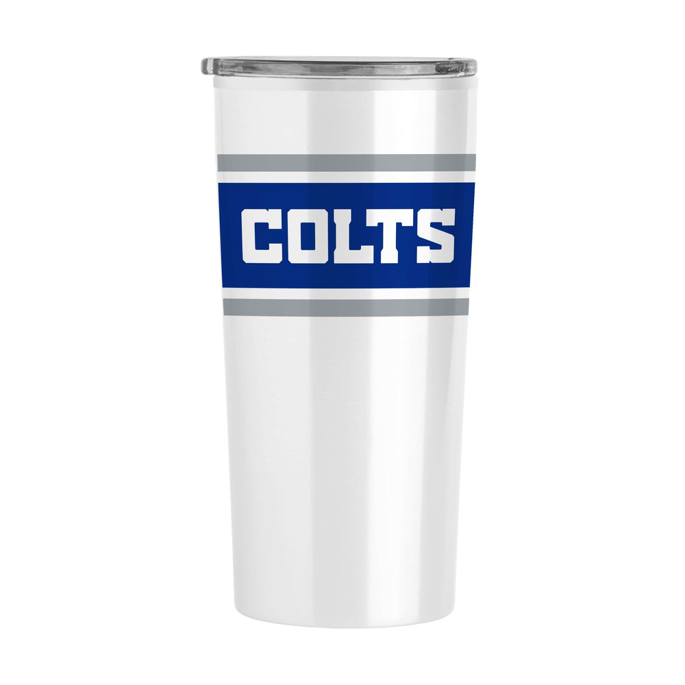 Indianapolis Colts 20oz Stripe Fusion Tumbler - Logo Brands - Flyclothing LLC