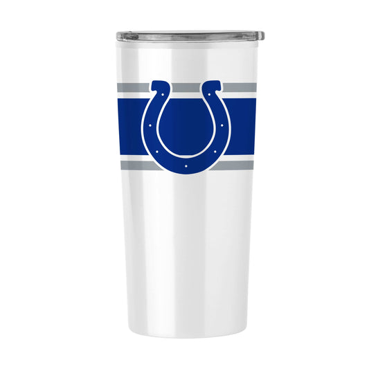 Indianapolis Colts 20oz Stripe Fusion Tumbler - Logo Brands - Flyclothing LLC