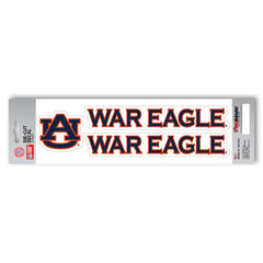 Auburn Tigers 2 Piece Team Slogan Decal Sticker Set - Auburn
