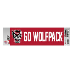 NC State Wolfpack 2 Piece Team Slogan Decal Sticker Set - NC State